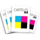 Carteles A4 a todo color