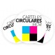 Carteles circulares 34cm